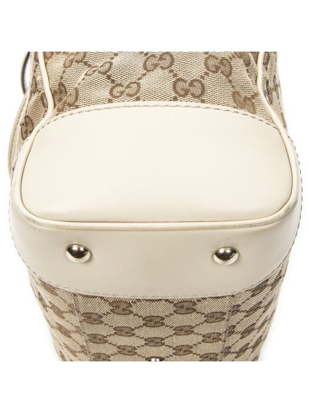 Gucci Mayfairt Beige GG Canvas Shoulder Bag - Picture 8 of 10